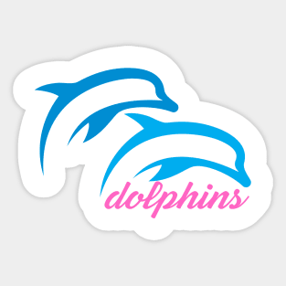 Dolphins Sticker